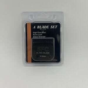 5FC 6.3mm Ultra Clipper Blade High Precision Fits Wahl Andis Oster Moser